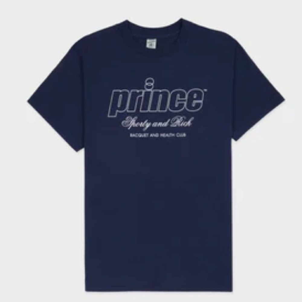 SPORTY & RICH Prince Central Park Tennis Tee (113)